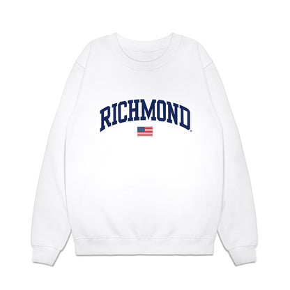 Richmond - NCAA Baseball : Paul Witkop - USA Raglan Premium Crewneck Sweatshirt-0