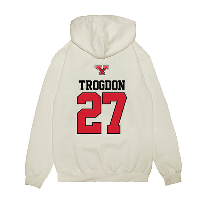 Youngstown State - NCAA Baseball : Brayden Trogdon - USA Raglan Premium Hooded Sweatshirt-1