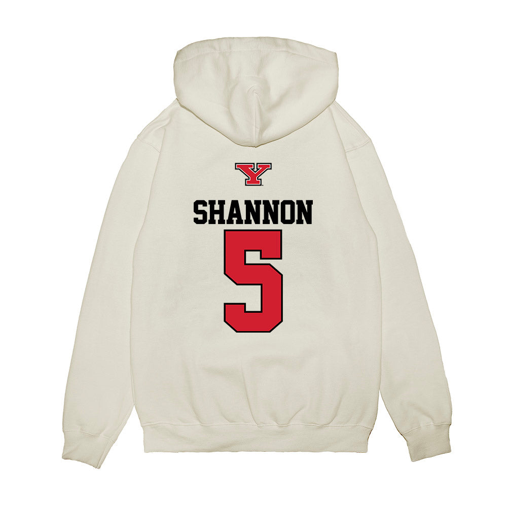 Youngstown State - NCAA Baseball : Brady Shannon - USA Raglan Premium Hooded Sweatshirt-1