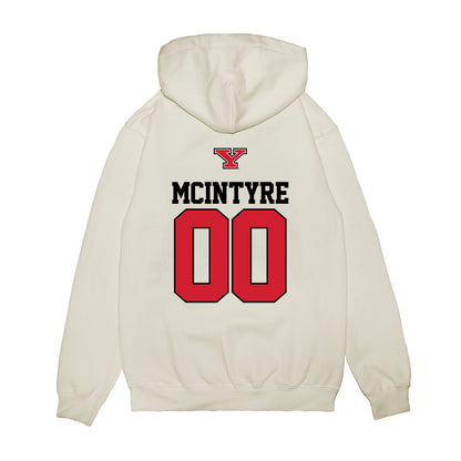 Youngstown State - NCAA Baseball : Charlie McIntyre - USA Raglan Premium Hooded Sweatshirt-1