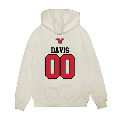 Youngstown State - NCAA Baseball : Bo Davis - USA Raglan Premium Hooded Sweatshirt-1