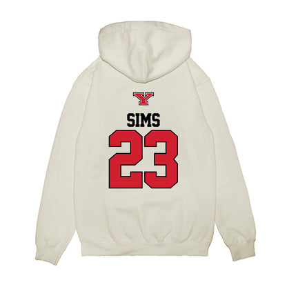 Youngstown State - NCAA Baseball : Kyan Sims - USA Raglan Premium Hooded Sweatshirt-1