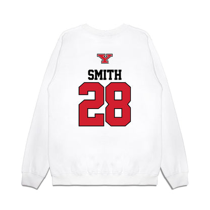 Youngstown State - NCAA Baseball : Austin Smith - USA Raglan Premium Crewneck Sweatshirt-1