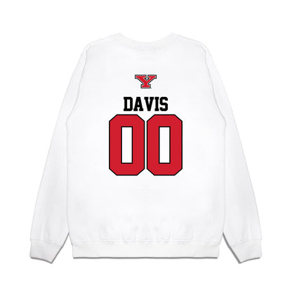 Youngstown State - NCAA Baseball : Bo Davis - USA Raglan Premium Crewneck Sweatshirt-1