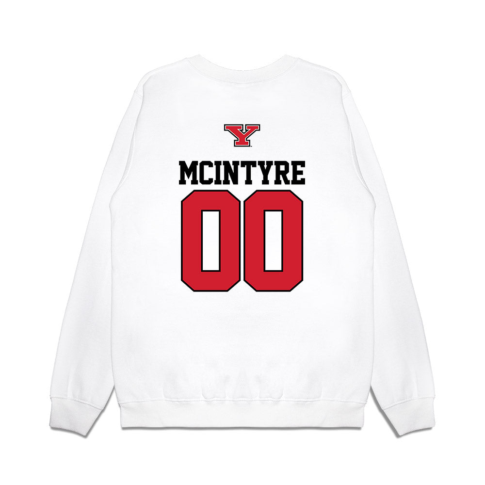 Youngstown State - NCAA Baseball : Charlie McIntyre - USA Raglan Premium Crewneck Sweatshirt-1