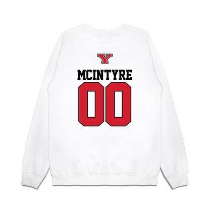 Youngstown State - NCAA Baseball : Charlie McIntyre - USA Raglan Premium Crewneck Sweatshirt-1