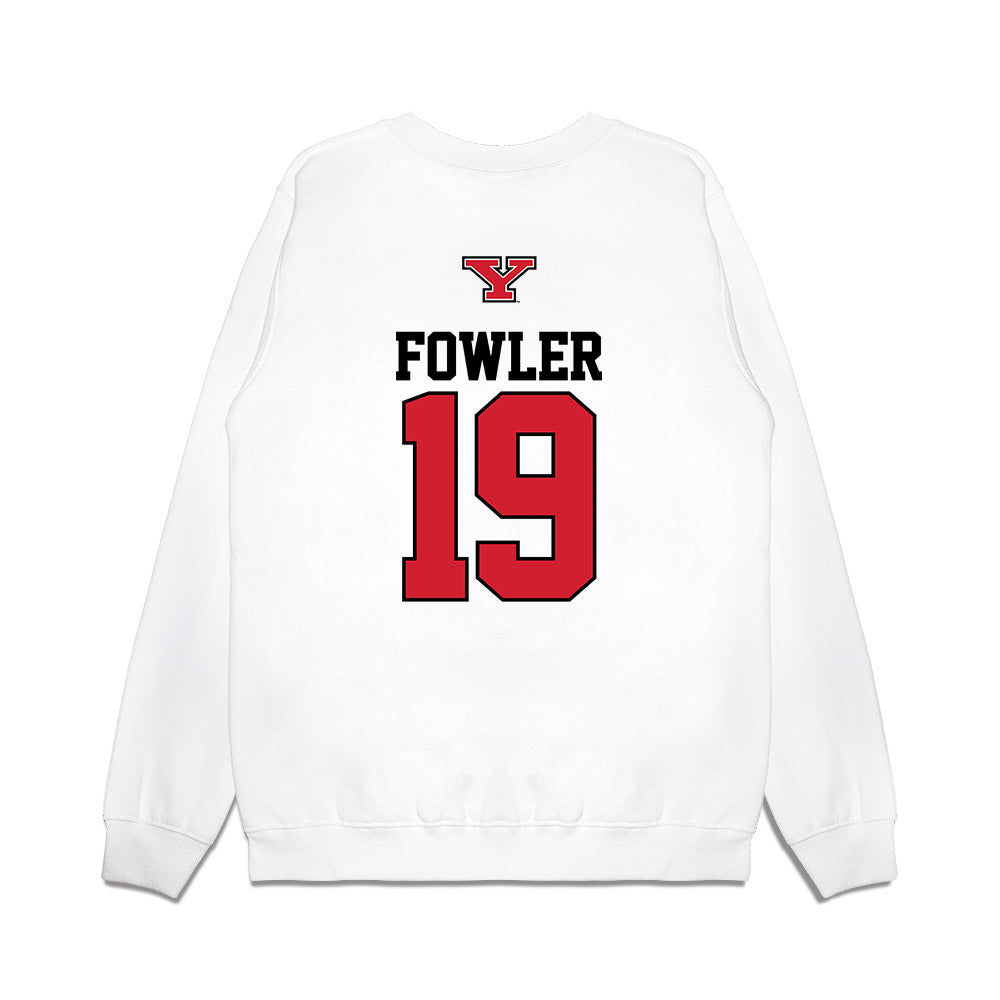 Youngstown State - NCAA Baseball : Thomas Fowler - USA Raglan Premium Crewneck Sweatshirt-1