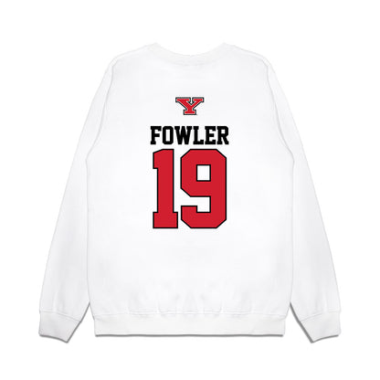 Youngstown State - NCAA Baseball : Thomas Fowler - USA Raglan Premium Crewneck Sweatshirt-1