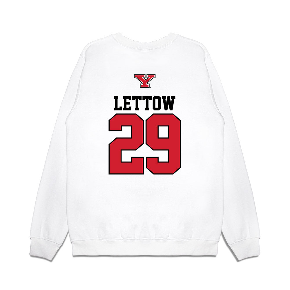 Youngstown State - NCAA Baseball : Dillon Lettow - USA Raglan Premium Crewneck Sweatshirt-1