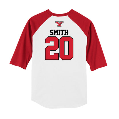 Youngstown State - NCAA Baseball : Cole Smith - USA Raglan Raglan Shirt-1