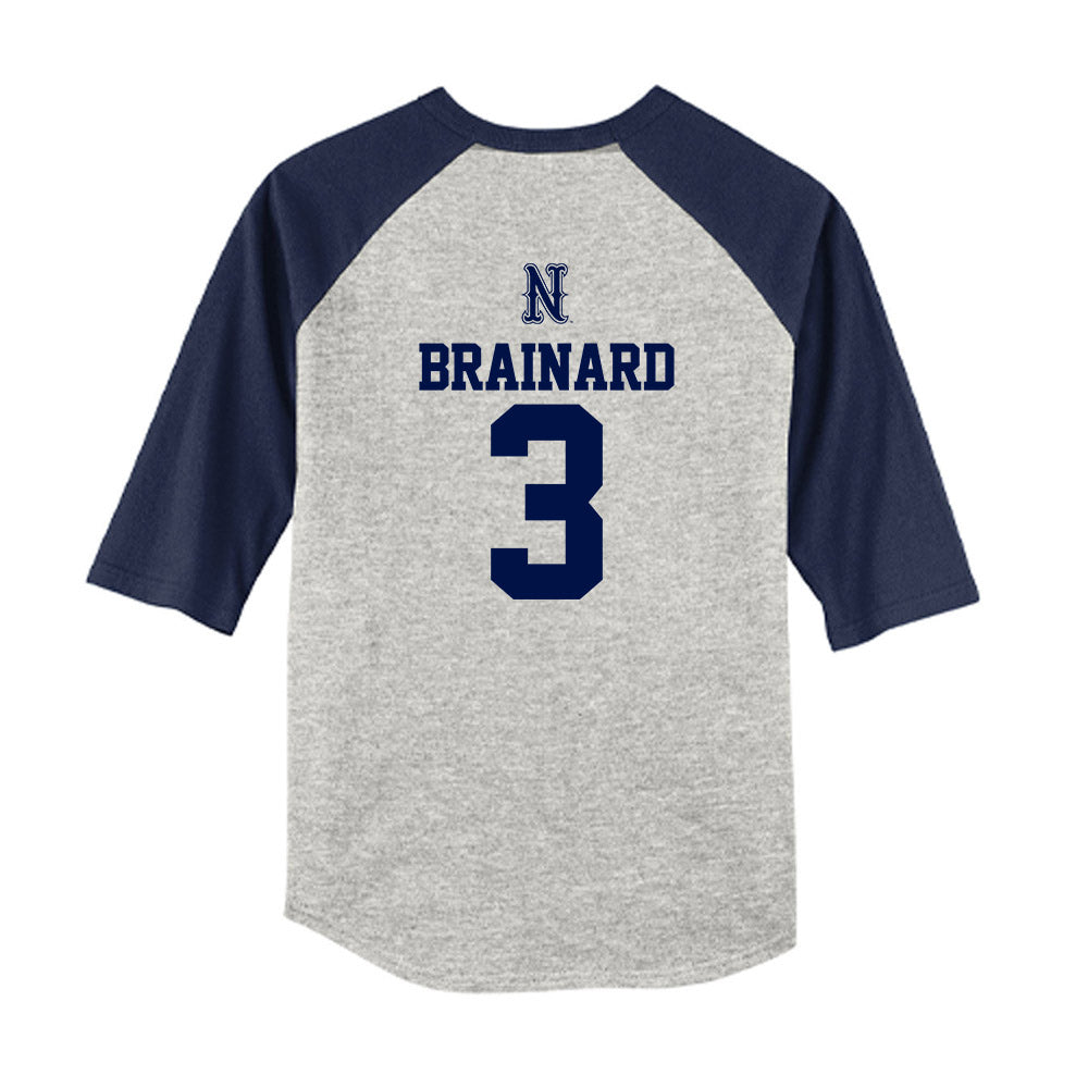 Nevada - NCAA Baseball : Aidan Brainard - USA Raglan Youth Raglan T-Shirt-1