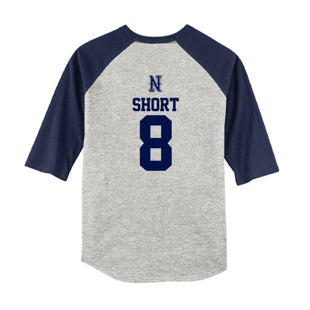 Nevada - NCAA Baseball : Tanner Short - USA Raglan Youth Raglan T-Shirt-1