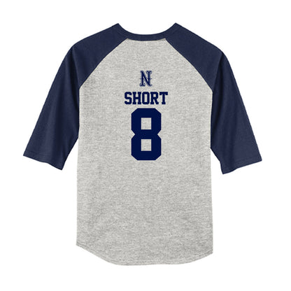 Nevada - NCAA Baseball : Tanner Short - USA Raglan Youth Raglan T-Shirt-1