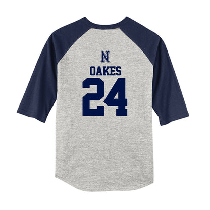 Nevada - NCAA Baseball : Ryan Oakes - USA Raglan Youth Raglan T-Shirt-1