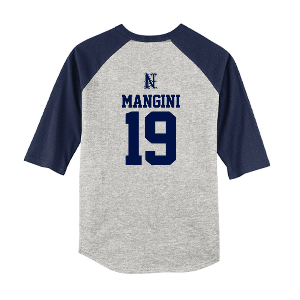 Nevada - NCAA Baseball : Owen Mangini - USA Raglan Youth Raglan T-Shirt-1