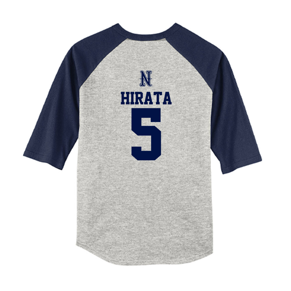 Nevada - NCAA Baseball : Mason Hirata - USA Raglan Youth Raglan T-Shirt-1