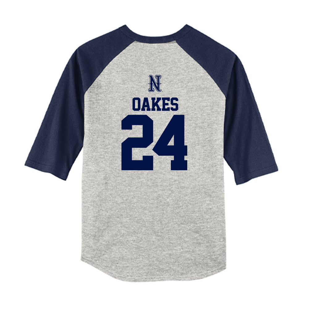 Nevada - NCAA Baseball : Ryan Oakes - USA Raglan Youth Raglan T-Shirt-1