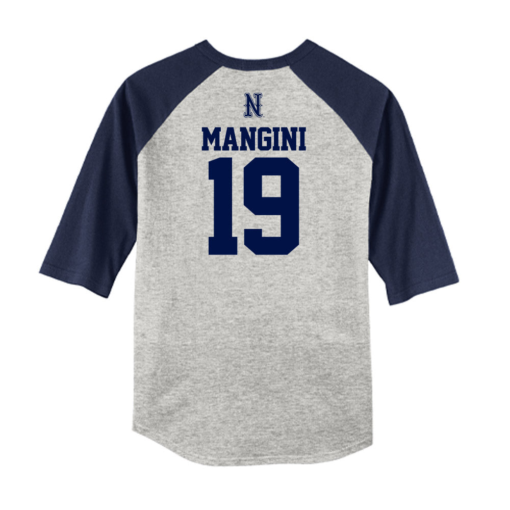 Nevada - NCAA Baseball : Owen Mangini - USA Raglan Raglan Shirt-1