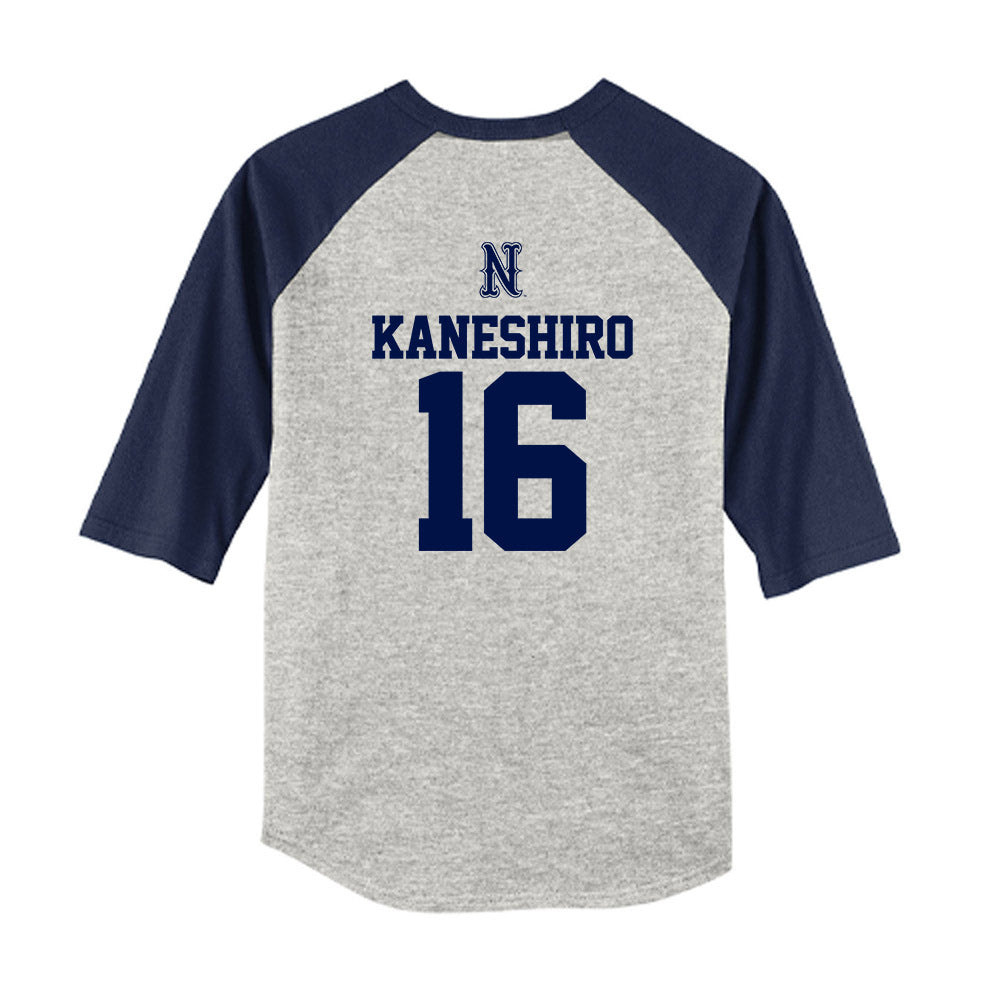 Nevada - NCAA Baseball : Kainoa Kaneshiro - USA Raglan Youth Raglan T-Shirt-1