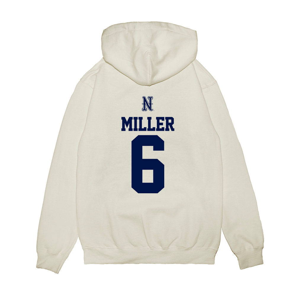 Nevada - NCAA Baseball : Nikolas Miller - USA Raglan Premium Hooded Sweatshirt-1