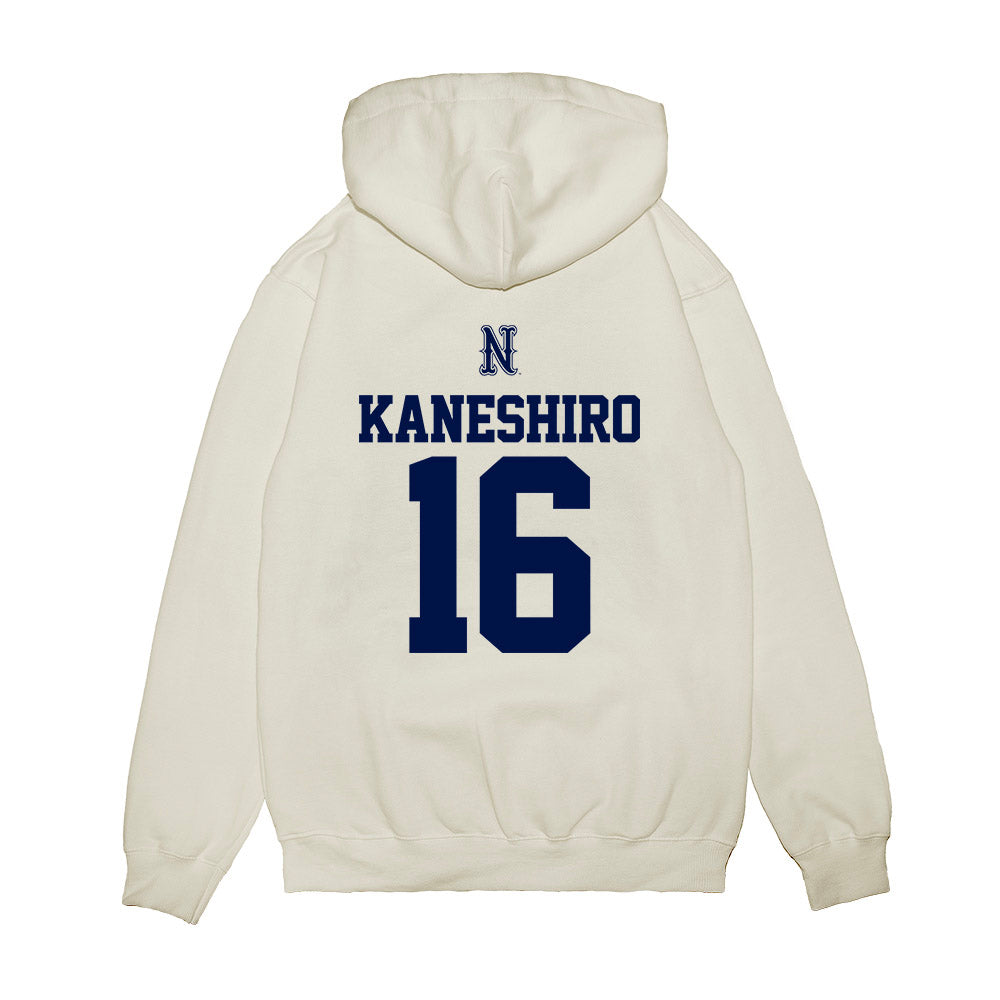 Nevada - NCAA Baseball : Kainoa Kaneshiro - USA Raglan Premium Hooded Sweatshirt-1