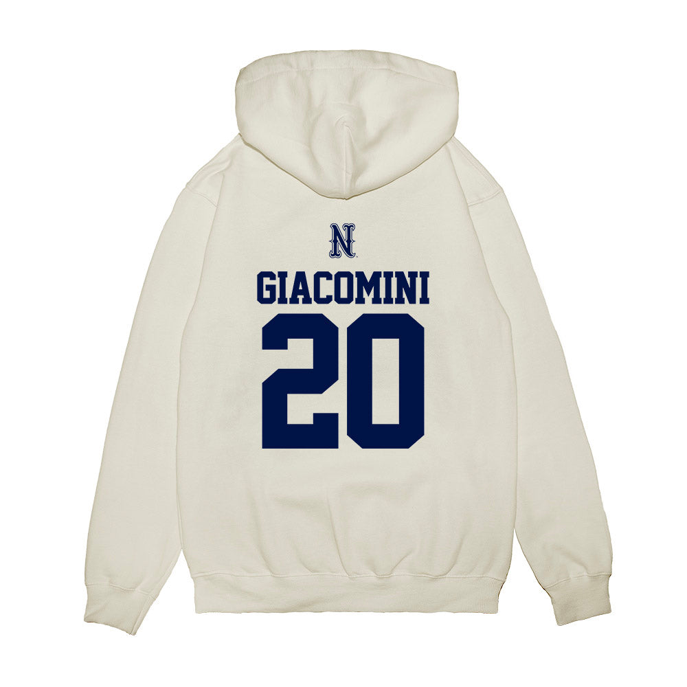 Nevada - NCAA Baseball : Jordan Giacomini - USA Raglan Premium Hooded Sweatshirt-1