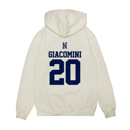 Nevada - NCAA Baseball : Jordan Giacomini - USA Raglan Premium Hooded Sweatshirt-1