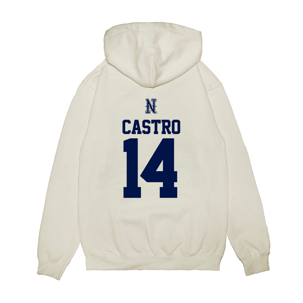 Nevada - NCAA Baseball : Alessandro Castro - USA Raglan Premium Hooded Sweatshirt-1
