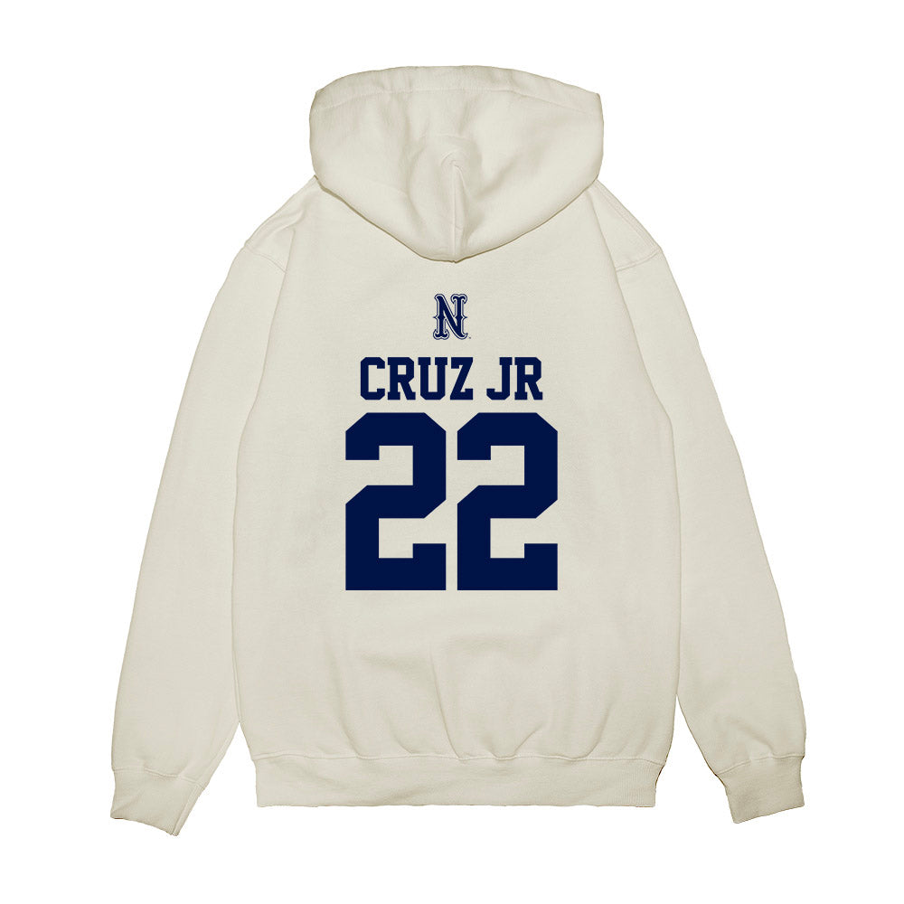 Nevada - NCAA Baseball : Mikey Cruz Jr - USA Raglan Premium Hooded Sweatshirt-1