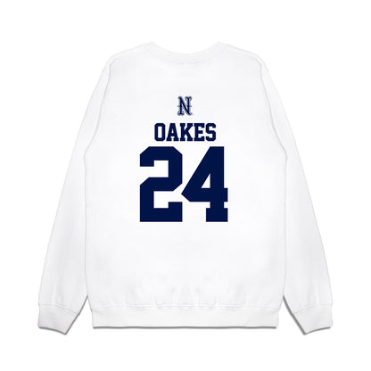 Nevada - NCAA Baseball : Ryan Oakes - USA Raglan Premium Crewneck Sweatshirt-1