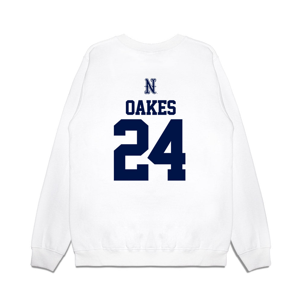 Nevada - NCAA Baseball : Ryan Oakes - USA Raglan Premium Crewneck Sweatshirt-1