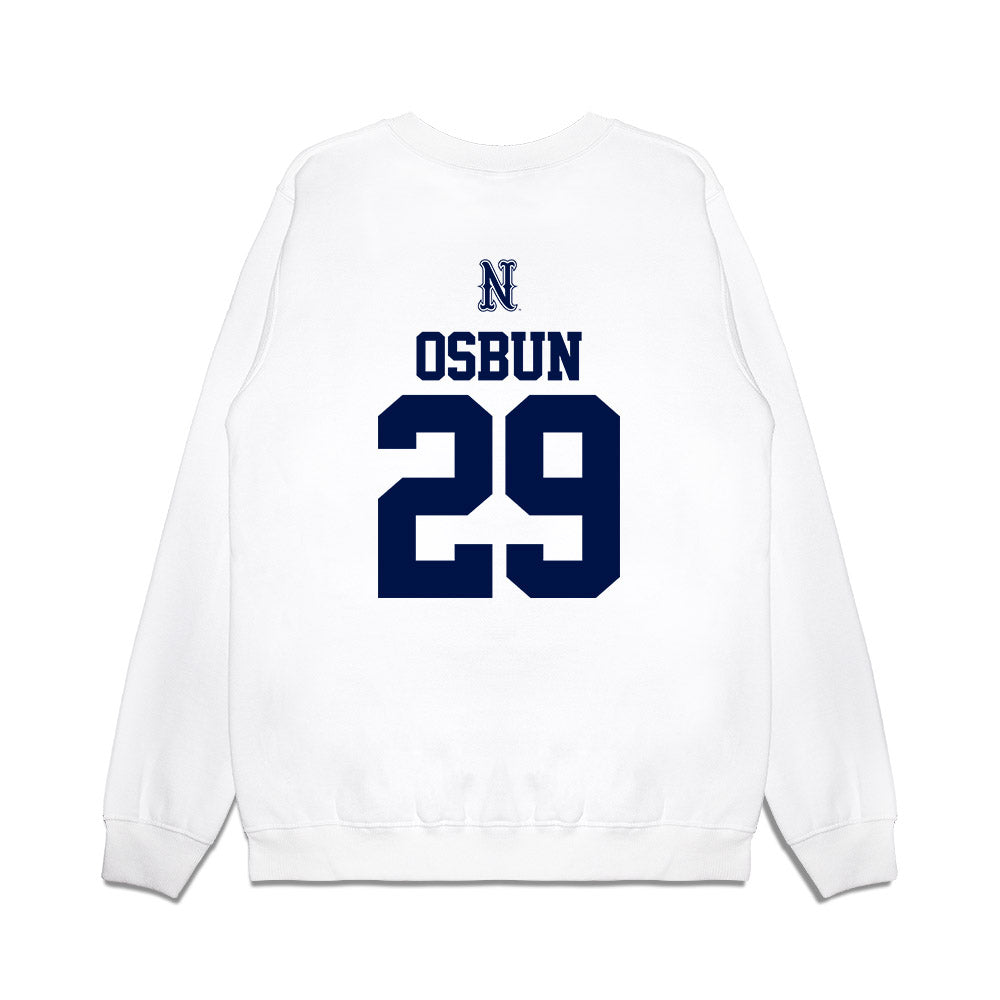Nevada - NCAA Baseball : Greyson Osbun - USA Raglan Premium Crewneck Sweatshirt-1