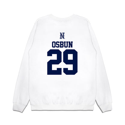 Nevada - NCAA Baseball : Greyson Osbun - USA Raglan Premium Crewneck Sweatshirt-1