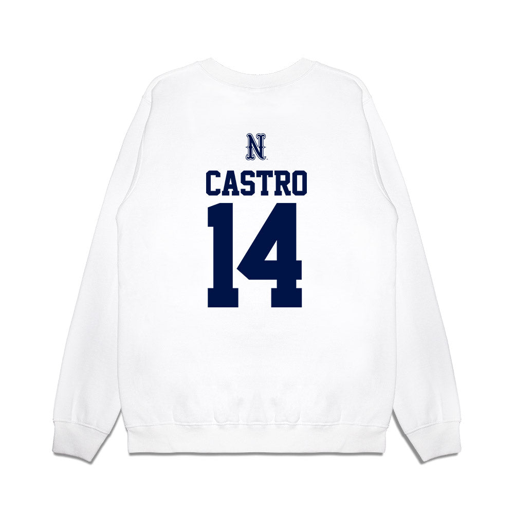 Nevada - NCAA Baseball : Alessandro Castro - USA Raglan Premium Crewneck Sweatshirt-1