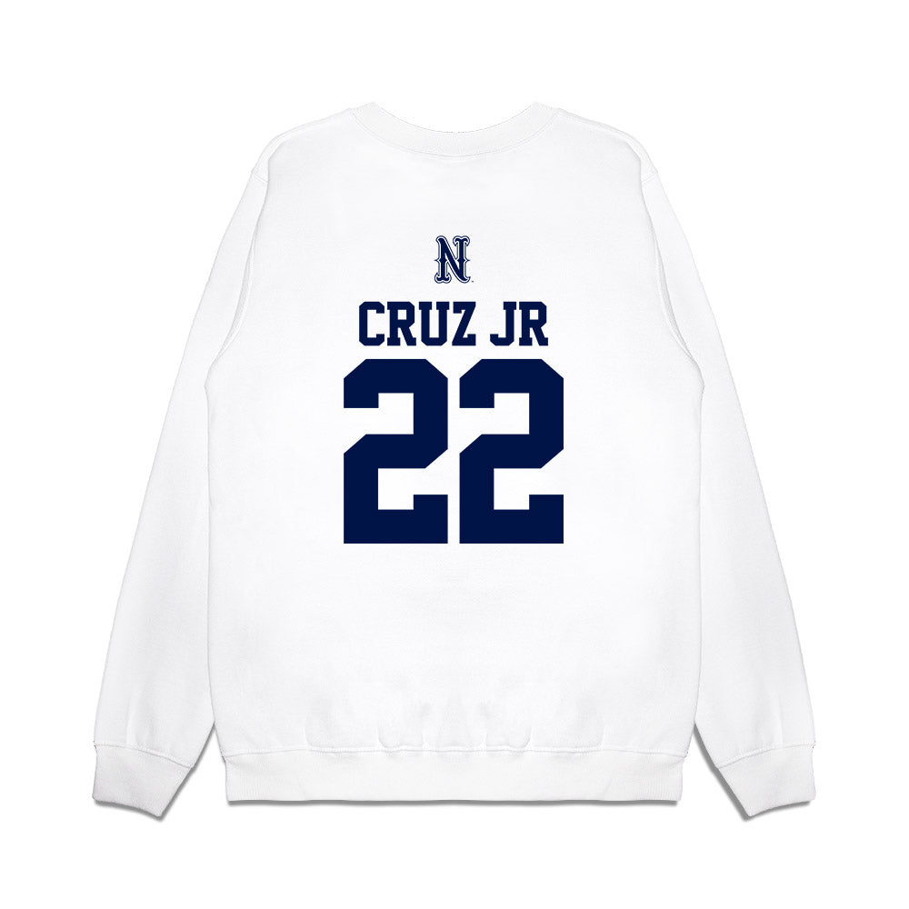 Nevada - NCAA Baseball : Mikey Cruz Jr - USA Raglan Premium Crewneck Sweatshirt-1