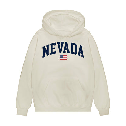Nevada - NCAA Baseball : Jacob Doyle - USA Raglan Premium Hooded Sweatshirt-0