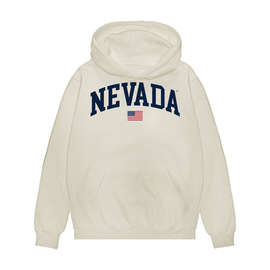 Nevada - NCAA Baseball : Billy Ham - USA Raglan Premium Hooded Sweatshirt-0
