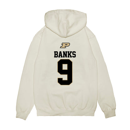 Purdue - NCAA Baseball : Ali Banks - USA Raglan Premium Hooded Sweatshirt-1