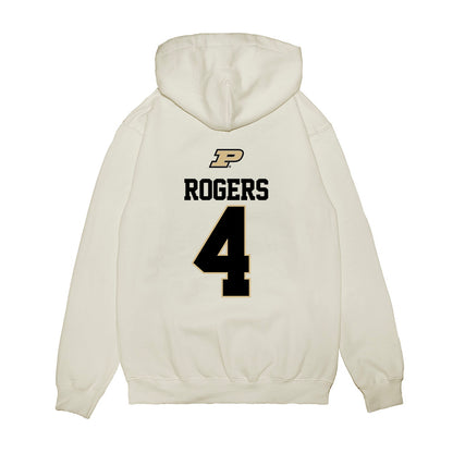 Purdue - NCAA Baseball : Brandon Rogers - USA Raglan Premium Hooded Sweatshirt-1