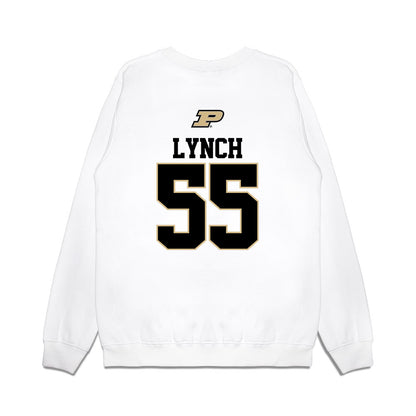 Purdue - NCAA Baseball : Thomas Lynch - USA Raglan Premium Crewneck Sweatshirt-1