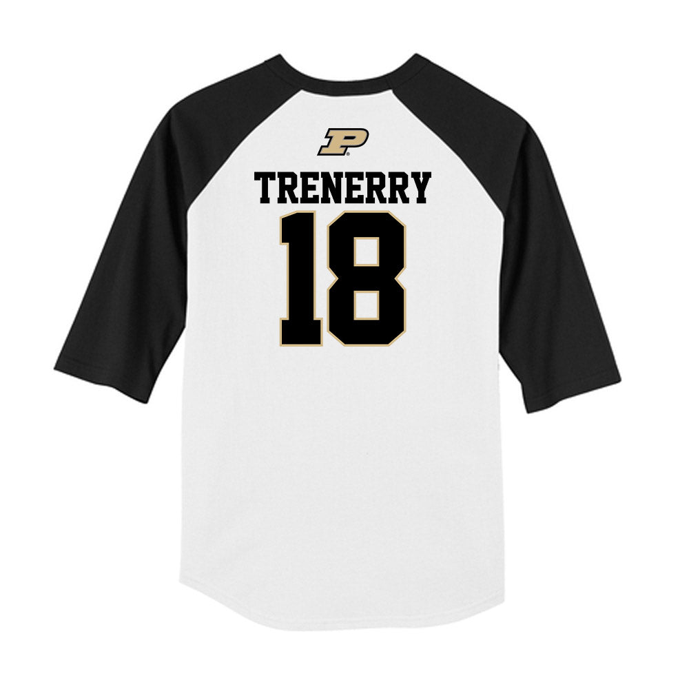 Purdue - NCAA Baseball : Joe Trenerry - USA Raglan Raglan Shirt-1