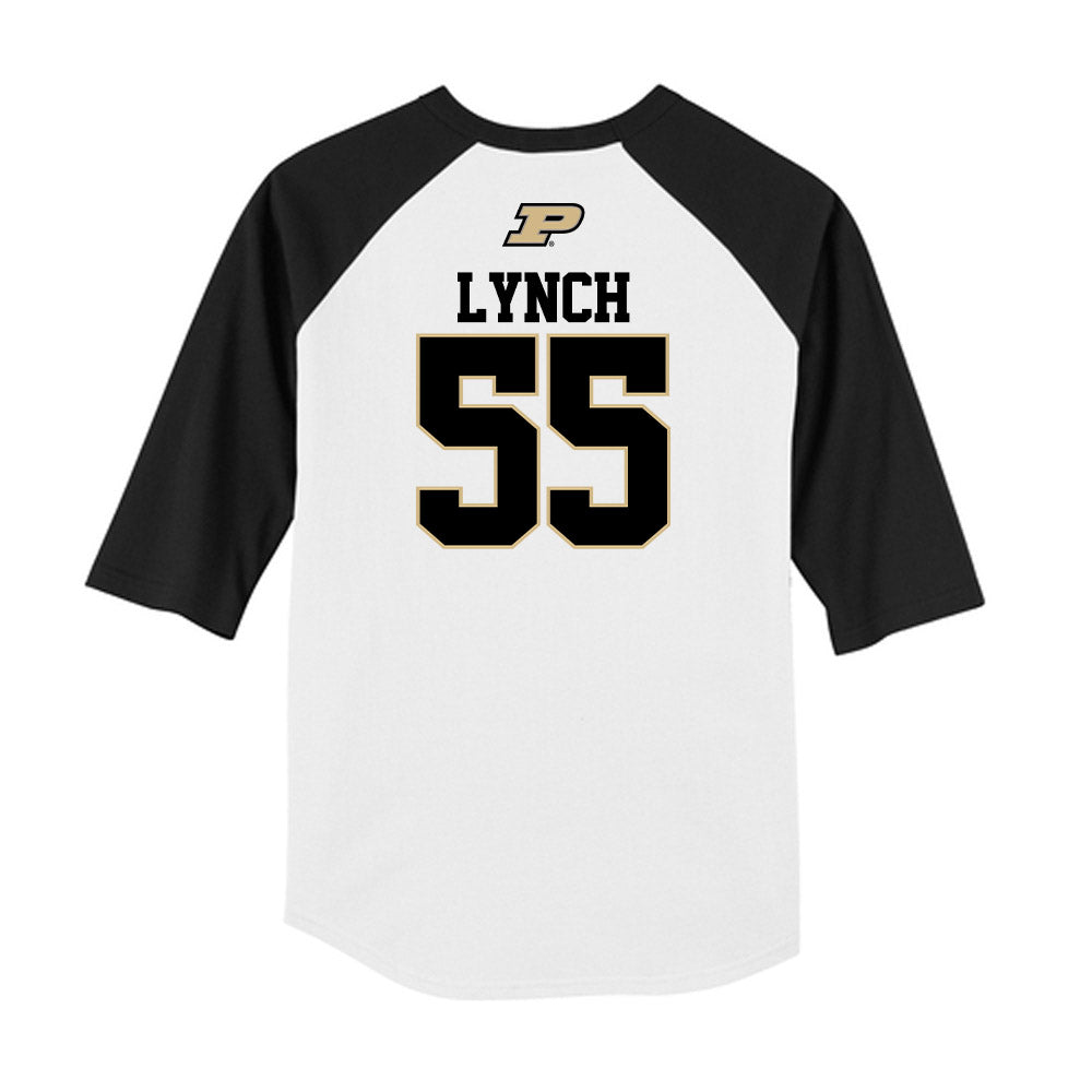 Purdue - NCAA Baseball : Thomas Lynch - USA Raglan Raglan Shirt-1