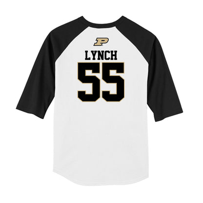 Purdue - NCAA Baseball : Thomas Lynch - USA Raglan Raglan Shirt-1
