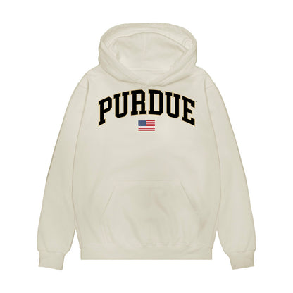 Purdue - NCAA Baseball : Brandon Rogers - USA Raglan Premium Hooded Sweatshirt-0