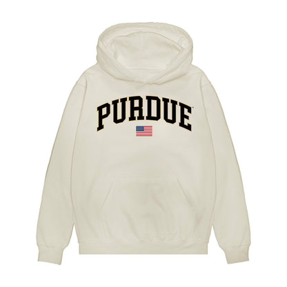 Purdue - NCAA Baseball : Jarvis Evans Jr - USA Raglan Premium Hooded Sweatshirt-0