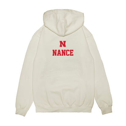 Nebraska - NCAA Baseball : Ashton Nance - USA Raglan Premium Hooded Sweatshirt-1