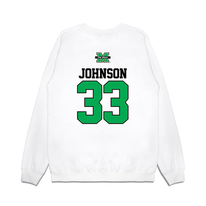 Marshall - NCAA Baseball : Rivers Johnson - USA Raglan Premium Crewneck Sweatshirt-1
