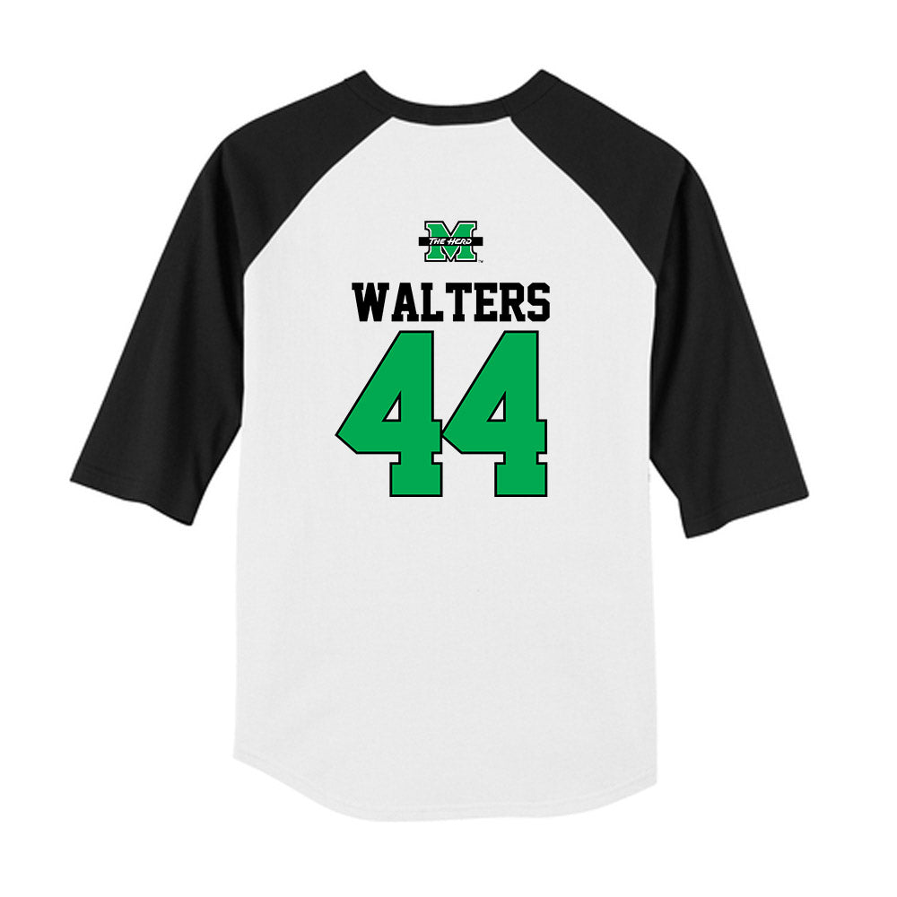 Marshall - NCAA Baseball : Carter Walters - USA Raglan Youth Raglan T-Shirt-1