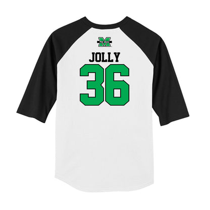 Marshall - NCAA Baseball : Grant Jolly - USA Raglan Raglan Shirt-1