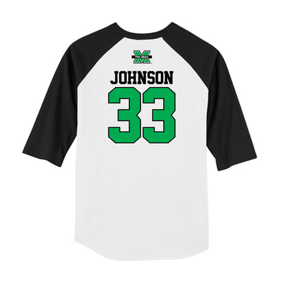 Marshall - NCAA Baseball : Rivers Johnson - USA Raglan Raglan Shirt-1